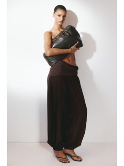 H&M - Women Brown Balloon Joggers