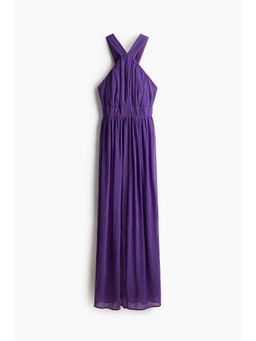 H&M - Women Purple Draped Dress