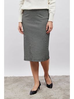 SALT Attire - Seine Work Ready Long Black Pencil Skirt