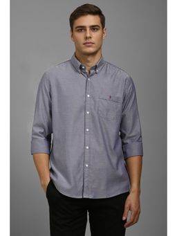 Louis Philippe - Men Multi-Color Slim Fit Print Full Sleeves Casual Shirt
