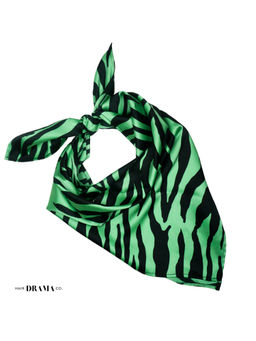 Hair Drama Co. - Zebra Patterned Bandana Scarf Headband