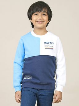 Kidsville - Isro Printed Regular Fit Sweatshirt For Boys