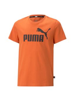 Puma - Essentials Logo Boys Orange T-Shirts