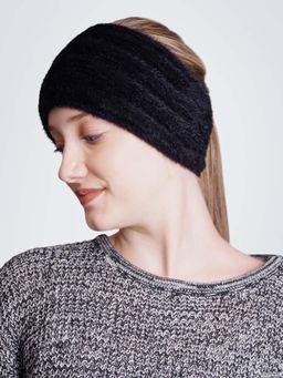 Bharatasya - Fur Soft Knitted Warm Woolen Headband