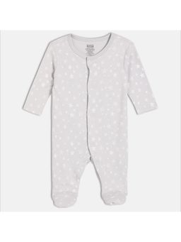 MINI KLUB - Baby Boys Cotton Full Sleeve Star Printed Onesie
