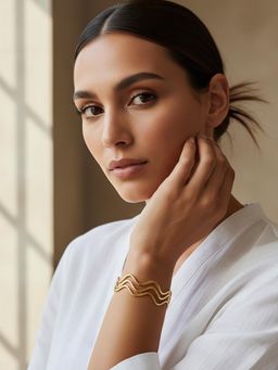 Mitali Jain - Gold Solace Cuff