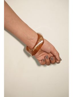 Mitali Jain - Resin Bangle Orange (2.6)