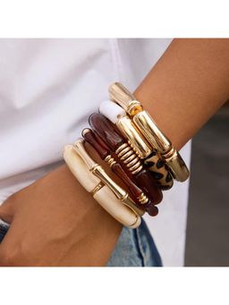 Mitali Jain - Vintage Bamboo Bangle Pack Of 6 (2.4)