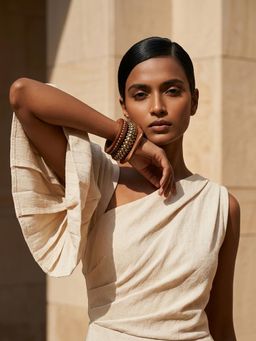 Mitali Jain - Terra Wood Bangle Stack - Pack Of 3 (2.6)