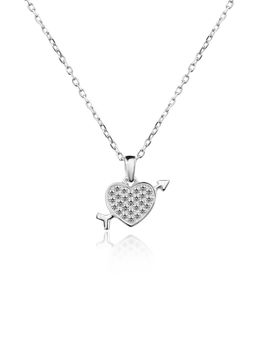Nistra - 925 Sterling Silver Dreamscape Charm Necklace For Women