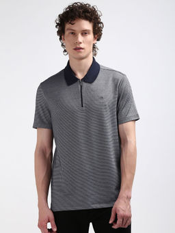 Calvin Klein - Men Blue Color Polo T-Shirt