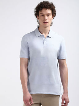 Calvin Klein - Men Blue Color Polo T-Shirt