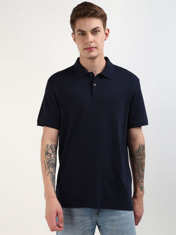 Calvin Klein - Men Navy Blue Color Polo T-Shirt