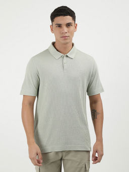 Calvin Klein - Men Green Color Polo T-Shirt