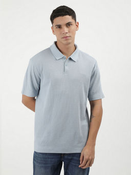Calvin Klein - Men Blue Color Polo T-Shirt