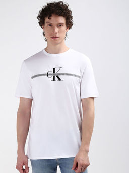 Calvin Klein - Men White Color T-Shirt