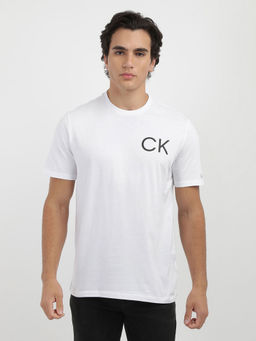 Calvin Klein - Men White Color T-Shirt