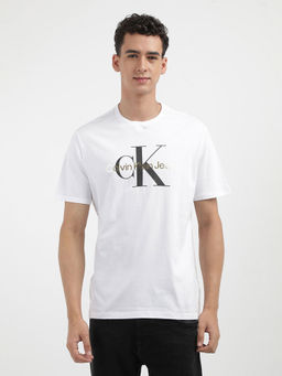 Calvin Klein - Men White Color T-Shirt