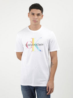 Calvin Klein - Men White Color T-Shirt