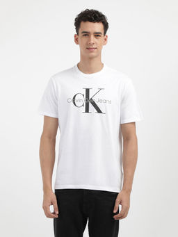 Calvin Klein - Men White Color T-Shirt