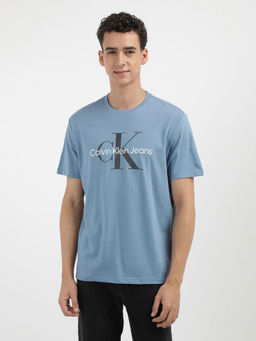 Calvin Klein - Men Blue Color T-Shirt