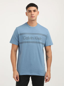 Calvin Klein - Men Blue Color T-Shirt