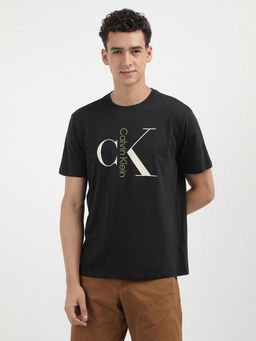Calvin Klein - Men Black Color T-Shirt
