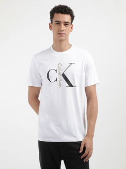 Calvin Klein - Men White Color T-Shirt