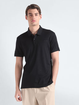 Calvin Klein - Men Black Color Polo T-Shirt