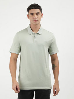 Calvin Klein - Men Green Color Polo T-Shirt