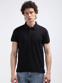 Calvin Klein - Men Black Color Polo T-Shirt