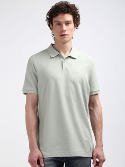 Calvin Klein - Men Green Color Polo T-Shirt