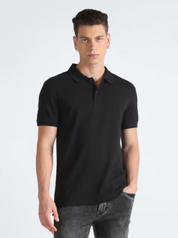 Calvin Klein - Men Black Color Polo T-Shirt