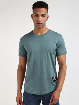 Calvin Klein - Men Green Color T-Shirt