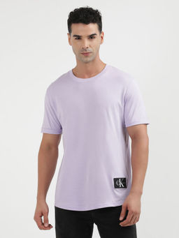 Calvin Klein - Men Purple Color T-Shirt