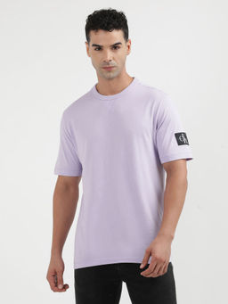 Calvin Klein - Men Purple Color T-Shirt