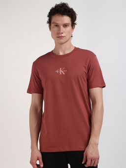 Calvin Klein - Men Red Color T-Shirt