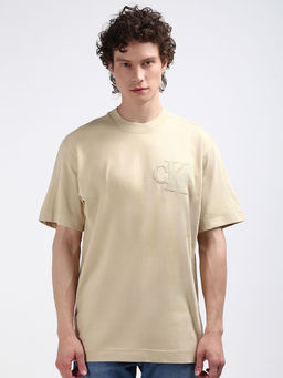 Calvin Klein - Men Brown Color T-Shirt