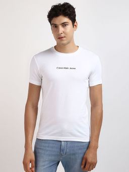 Calvin Klein - Men White Color T-Shirt