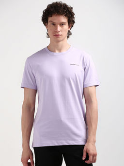 Calvin Klein - Men Purple Color T-Shirt