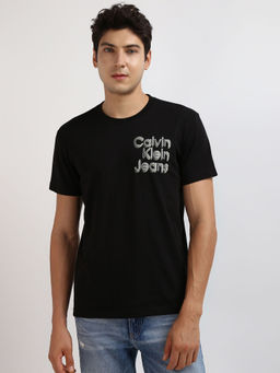 Calvin Klein - Men Black Color T-Shirt
