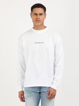 Calvin Klein - Men White Color T-Shirt