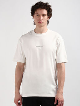 Calvin Klein - Men White Color T-Shirt