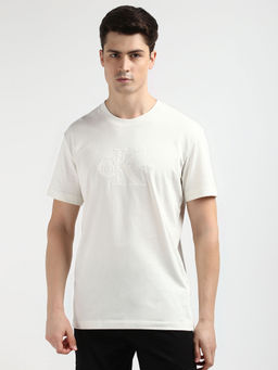 Calvin Klein - Men Off White Color T-Shirt