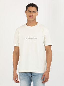 Calvin Klein - Men Off White Color T-Shirt