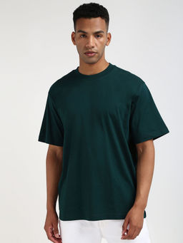 Calvin Klein - Men Green Color T-Shirt