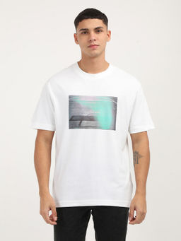 Calvin Klein - Men White Color T-Shirt