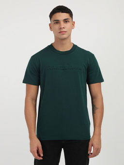 Calvin Klein - Men Green Color T-Shirt