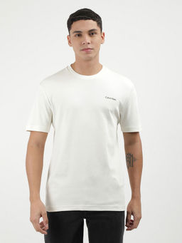 Calvin Klein - Men Off White Color T-Shirt