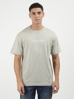 Calvin Klein - Men Green Color T-Shirt